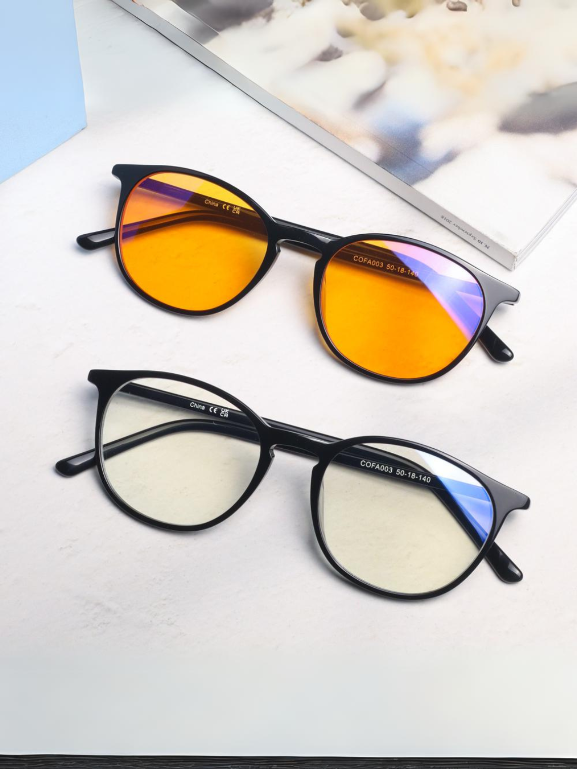 Meridian Blaulichtfilter Brille