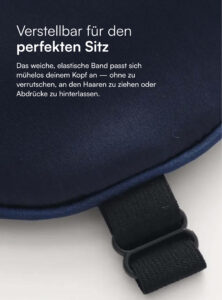 Seidenschlafmaske aus 100 % Maulbeerseide