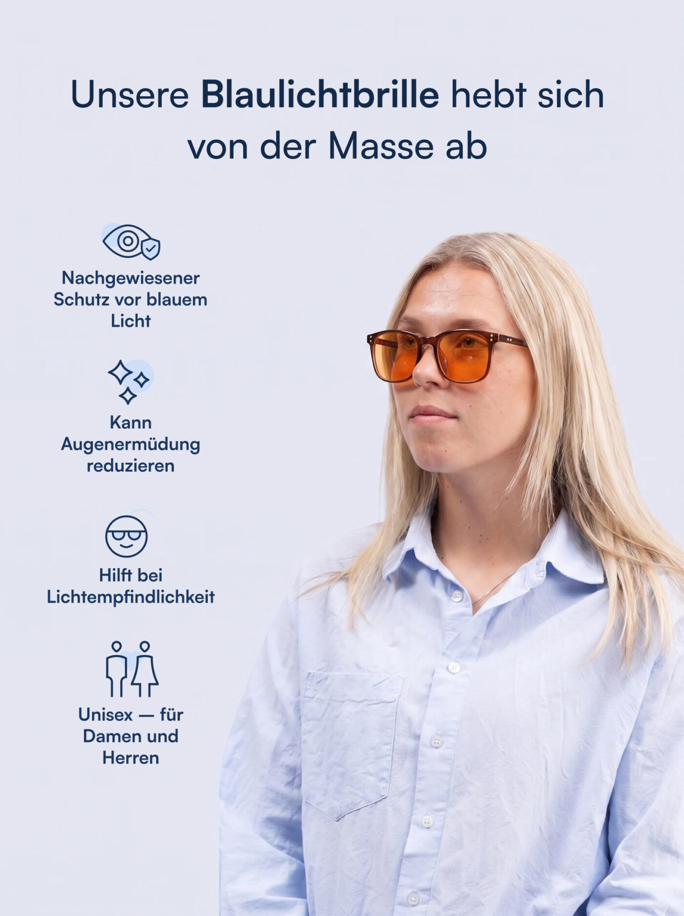 ETHER Blaulichtfilter Brille