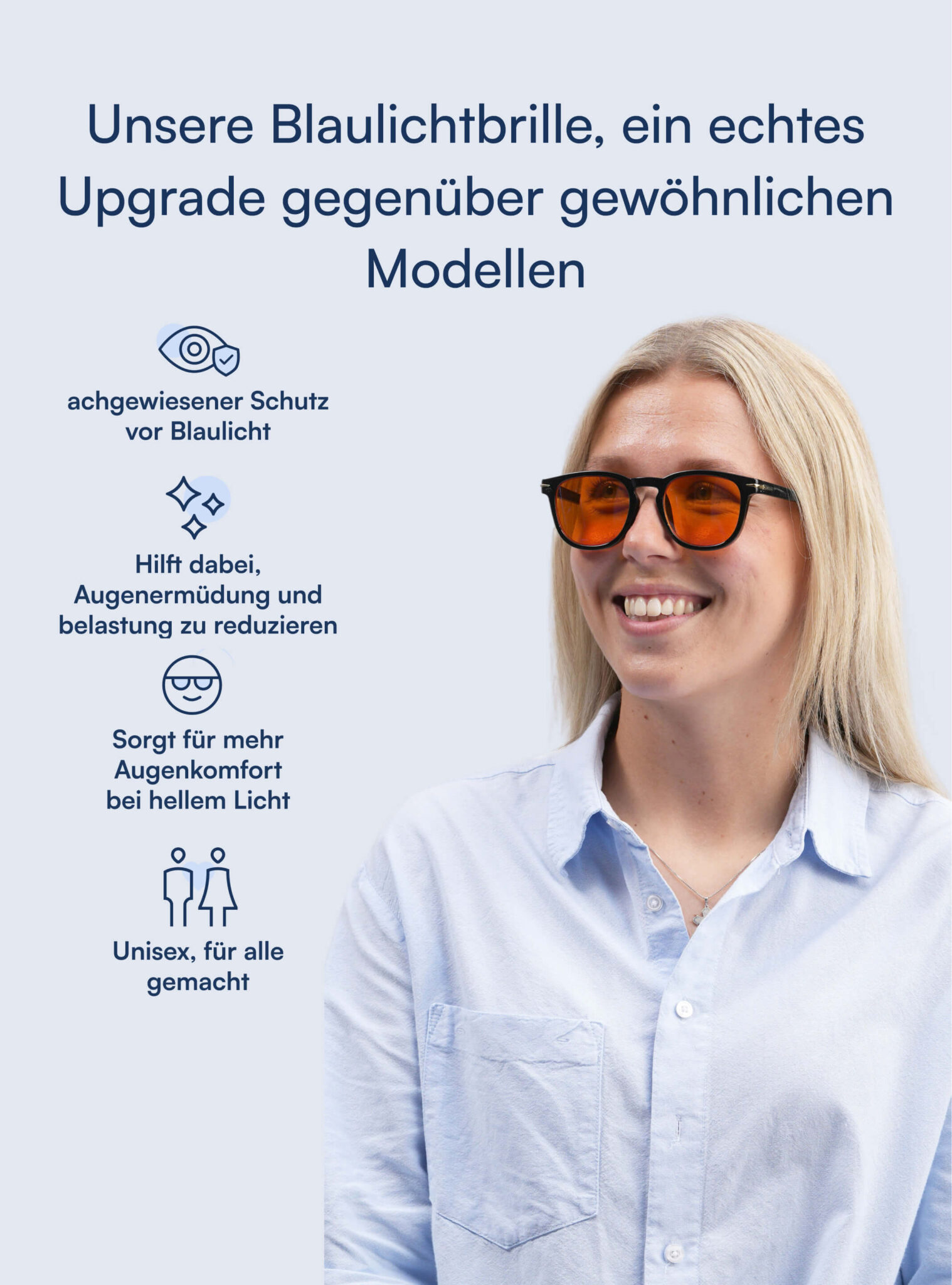 RADIANT Blaulichtfilter Brille