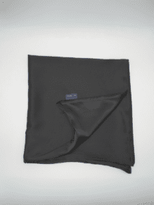 Kissenbezug aus 100 % Maulbeerseide (OEKO-TEX) Schwarz