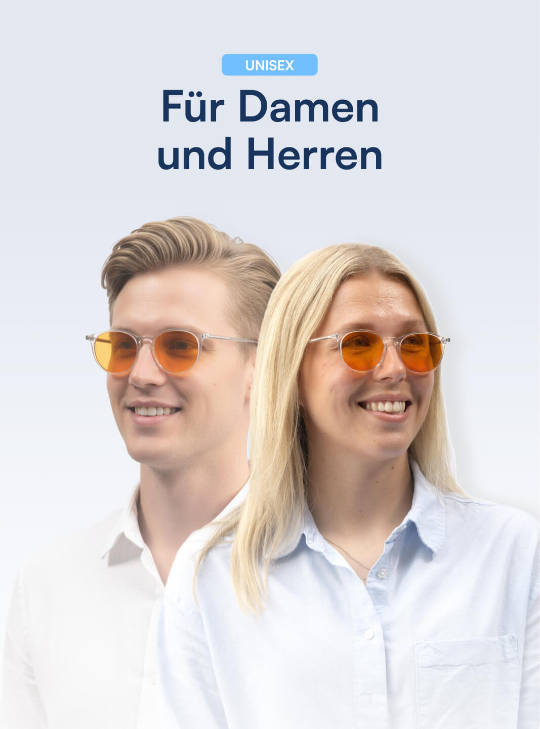Meridian Blaulichtfilter Brille