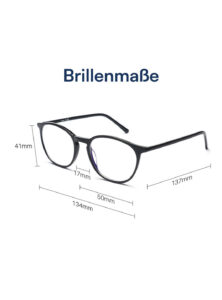 Meridian Blaulichtfilter Brille