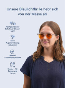 Stellar Blaulichtfilter Brille