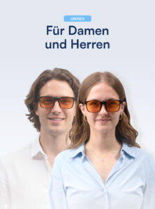 Clip On® Blaulichtfilter Brille (98%)