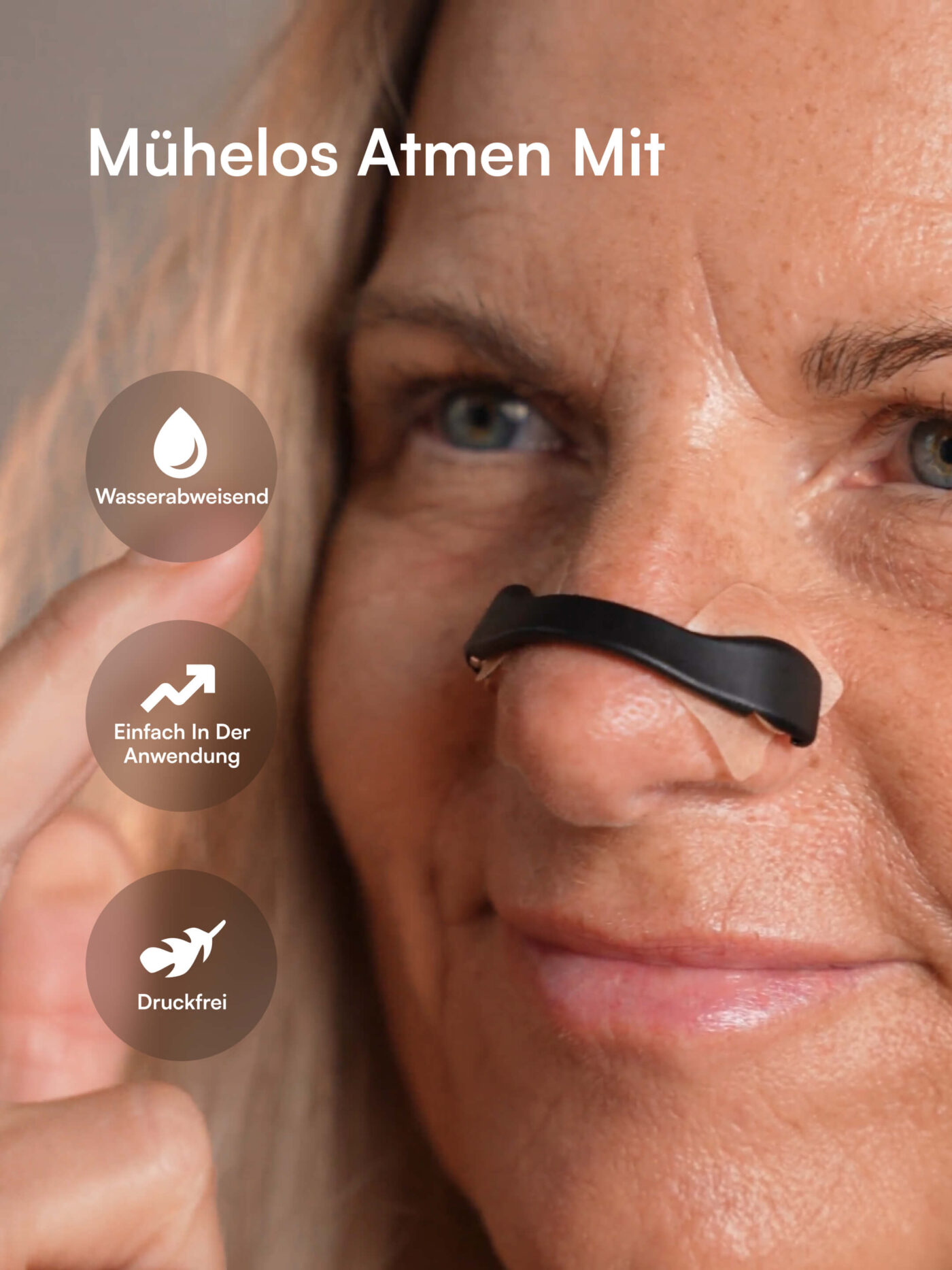 Magnetische Nasenpflaster (Besser Atmen & Anti-Schnarch)