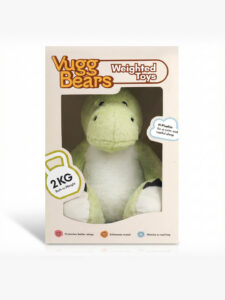 Benny (gewichtetes Drachen-Kuscheltier, grün) Vugg Bears™