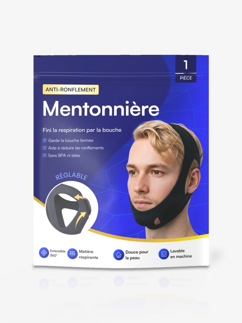 Mentonnière anti-ronflement