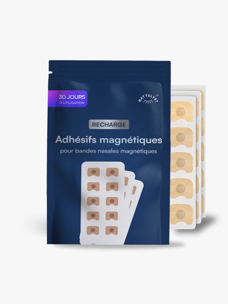 Recharge pour bandes nasales magnétiques