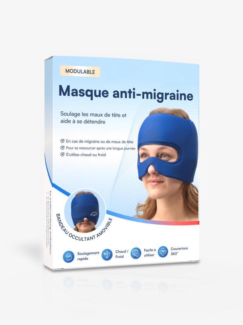 Masque anti-migraine Nattelyst™ (modulable)