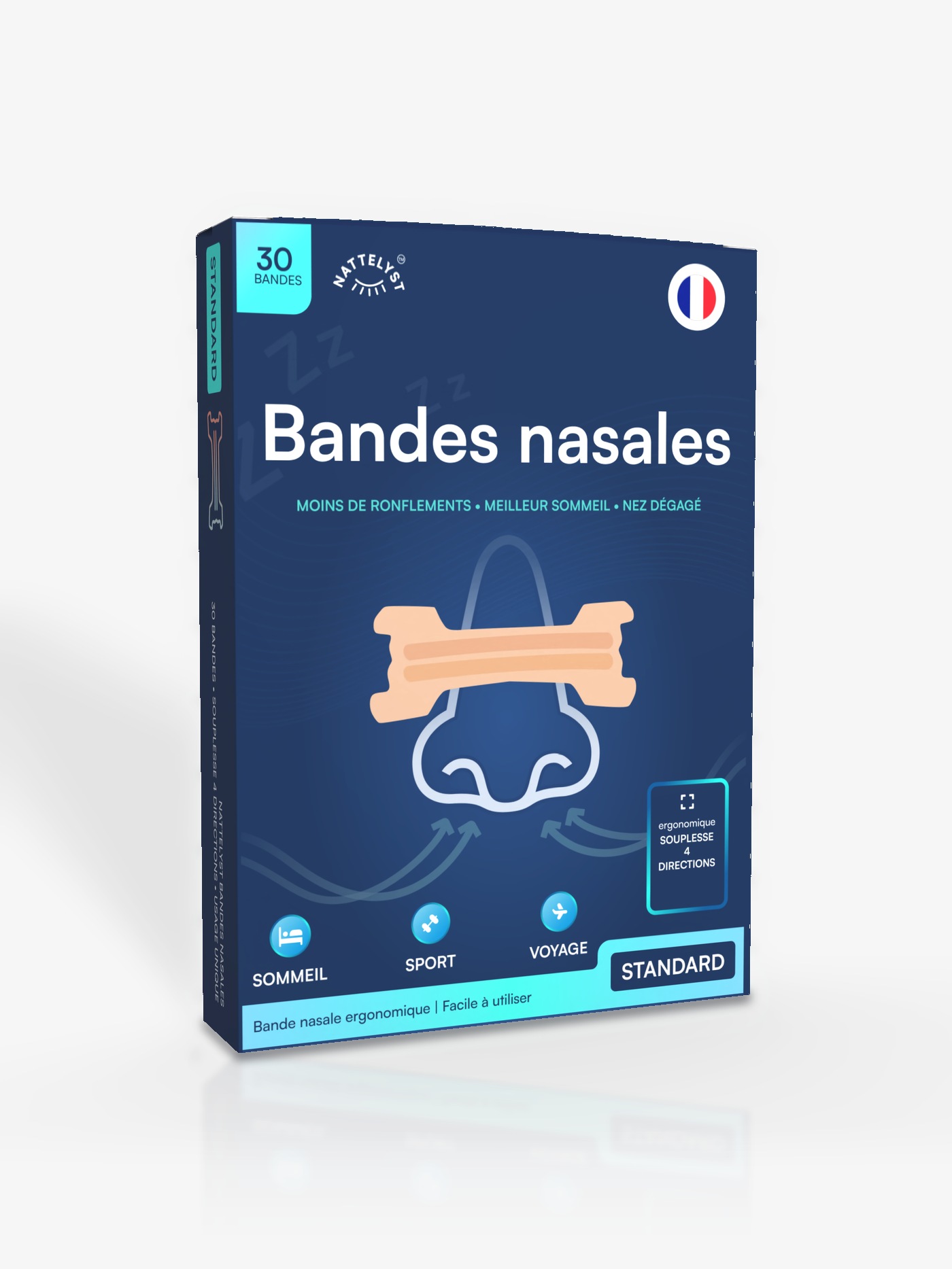 Bandes nasales Nattelyst™